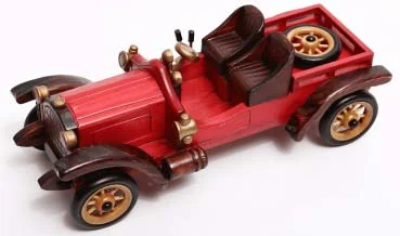 Antique wooden car model CA-12-1227