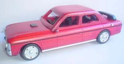 Antique wooden car model CA-12-1253