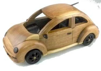 Antique wooden car model CA-12-1254