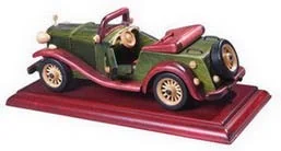 Antique wooden car model CA-12-1301A
