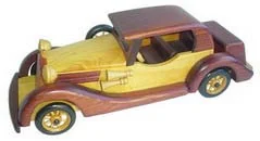 Antique wooden car model CA-15-1103