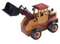 Antique wooden car model CA-20-1206