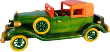Antique wooden car model CO-12-2107