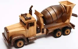 Antique wooden car model CO-12-2111