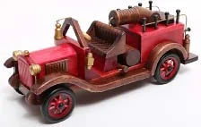 Antique wooden car model CO-12-2124A