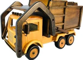 Antique wooden car model CO-12-2125