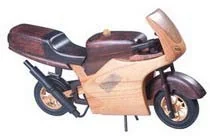 Antique wooden car model MO-13-5101