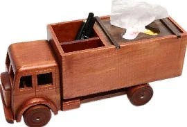 Antique wooden car model RMO-30-9802