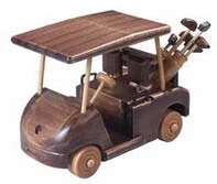 Antique wooden car model SP-06-7102