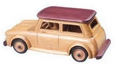 Antique wooden car model SP-09-7101A