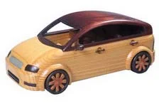 Antique wooden car model SP-10-7107