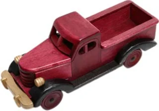 Antique wooden car model TR-10-8107