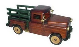 Antique wooden car model TR-10-8111