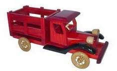 Antique wooden car model TR-11-8102