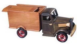 Antique wooden car model TR-12-8113