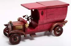 Antique wooden car model TR-12-8128